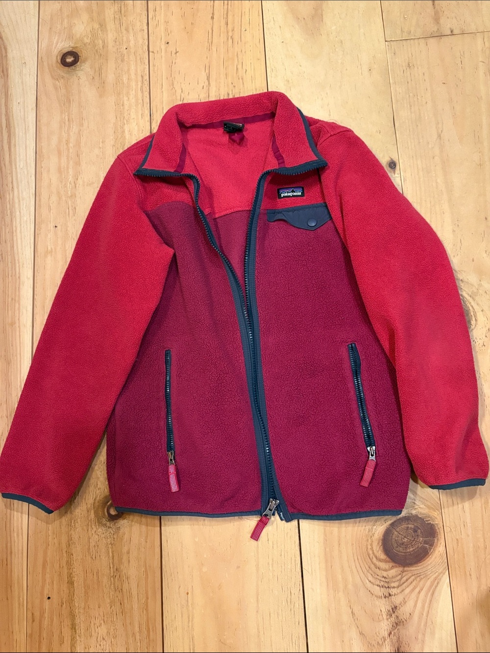 Patagonia fleece zip jacket